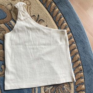 J Crew one shoulder top